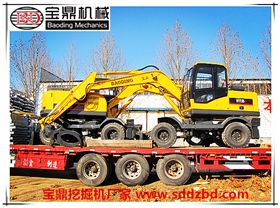 寶鼎輪式抓木機裝車 寶鼎輪式抓木機裝車