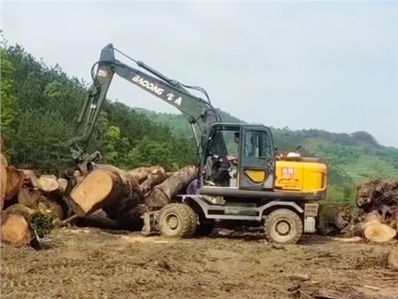 寶鼎120WD抓木機 寶鼎120WD抓木機