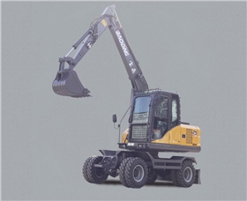 寶鼎BD80輪式挖掘機