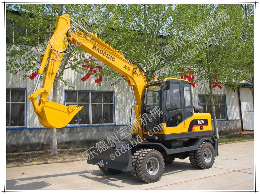 山東寶鼎主打輪式90挖掘機 山東寶鼎主打輪式90挖掘機