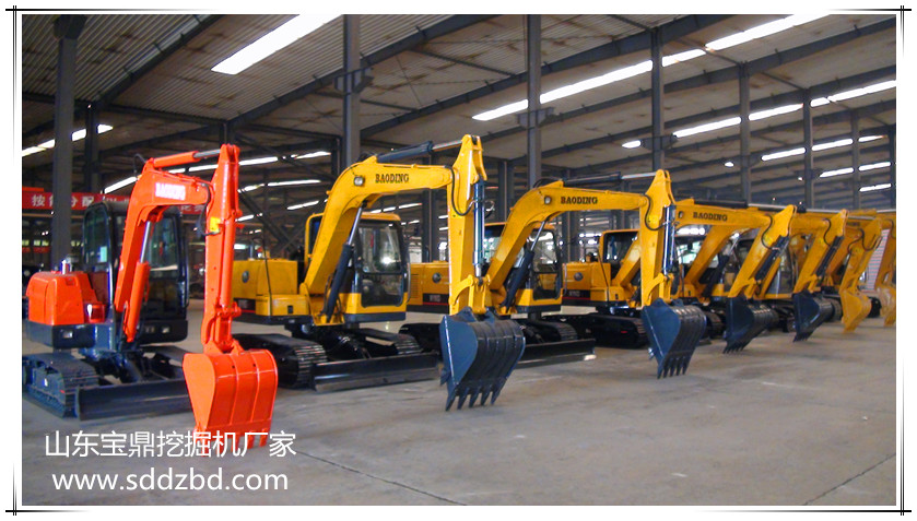 山東寶鼎挖掘機廠家小型挖掘機械產(chǎn)品