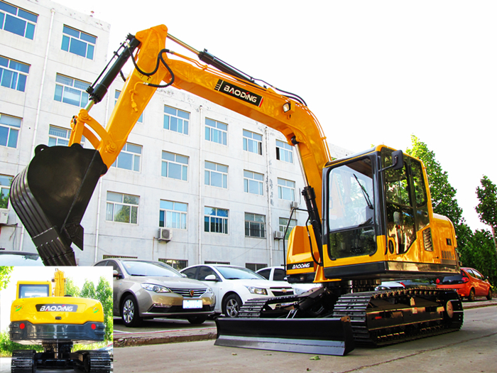 山東寶鼎履帶80小型反鏟挖掘機