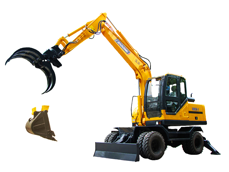 寶鼎膠輪挖掘機 寶鼎膠輪挖掘機