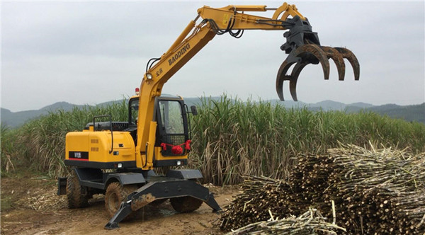 挖掘機抓木機 挖掘機抓木機