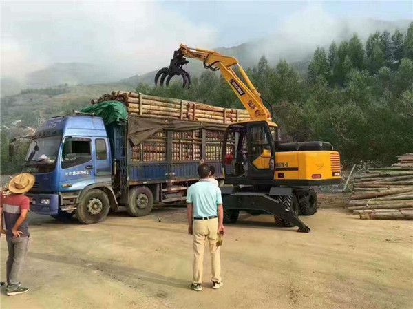 寶鼎挖掘機抓木機 寶鼎挖掘機抓木機