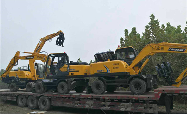 寶鼎挖掘機抓木機 寶鼎挖掘機抓木機