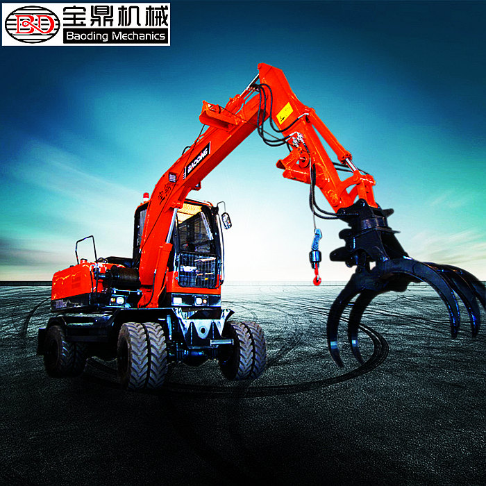 寶鼎80輪式抓木機廠家直銷咨詢 寶鼎80輪式抓木機廠家直銷咨詢