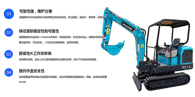 寶鼎18微型挖掘機優(yōu)勢介紹 寶鼎18微型挖掘機優(yōu)勢介紹