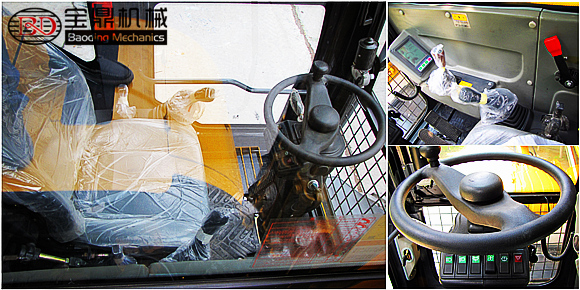 寶鼎95輪式挖掘機駕駛室布局圖 寶鼎95輪式挖掘機駕駛室布局圖