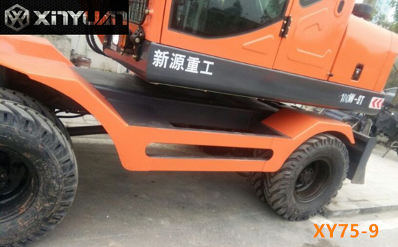 新源輪式挖掘機 新源輪式挖掘機