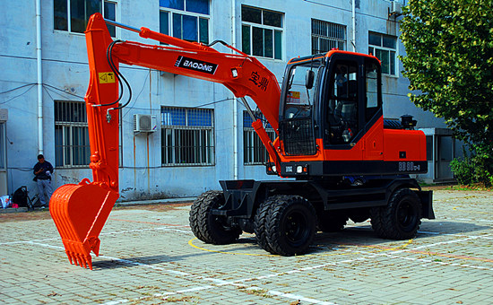 寶鼎挖掘機廠家寶鼎80輪式挖掘機型號 寶鼎挖掘機廠家寶鼎80輪式挖掘機型號