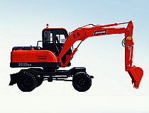 寶鼎輪式挖掘機圖C 寶鼎輪式挖掘機圖C