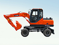 寶鼎輪式挖掘機圖D 寶鼎輪式挖掘機圖D