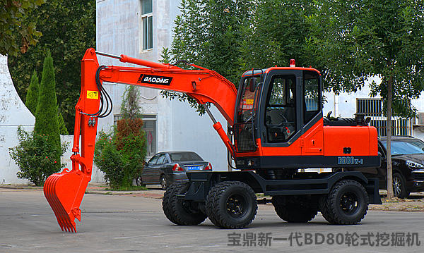 寶鼎新款輪式挖掘機80型號 寶鼎新款輪式挖掘機80型號
