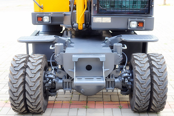 輪式挖掘機下盤 輪式挖掘機下盤