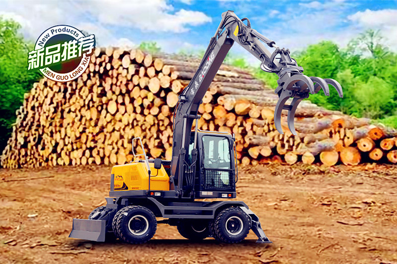 寶鼎105輪式抓木機型號圖片咨詢 寶鼎105輪式抓木機型號圖片咨詢