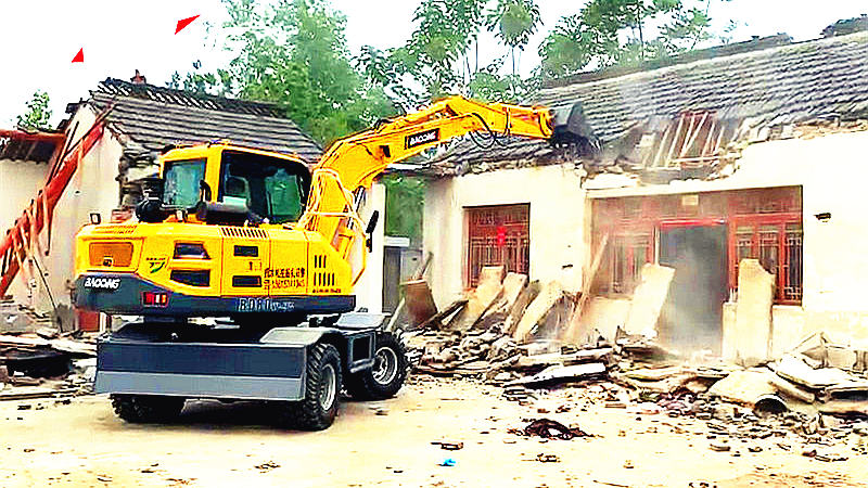 寶鼎80輪式挖掘機 寶鼎80輪式挖掘機