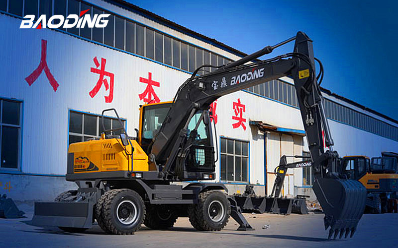 寶鼎105輪式挖掘機 寶鼎105輪式挖掘機