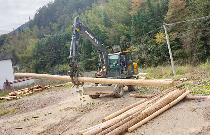 輪式挖掘機 輪式挖掘機