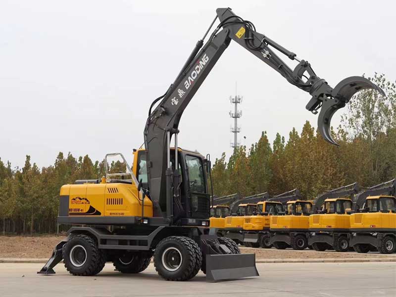 輪式抓木機(jī) 輪式抓木機(jī)