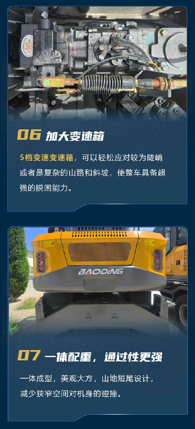 寶鼎BD105G輪式抓木機 寶鼎BD105G輪式抓木機