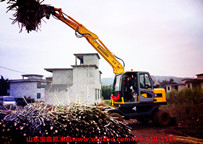 山東寶鼎輪式95抓木機(蔗木裝卸機)(甘蔗抓裝機) 山東寶鼎輪式95抓木機(蔗木裝卸機)(甘蔗抓裝機)