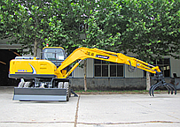 新款BD95W-9輪式抓木機細節(jié)實拍