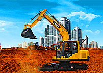 寶鼎挖掘機廠家BD90新款小型挖掘機型號細節展示圖