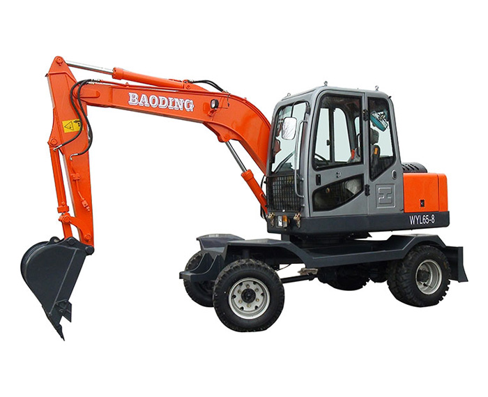 寶鼎小型輪式65-8挖掘機 寶鼎小型輪式65-8挖掘機
