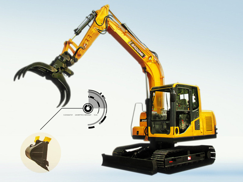 寶鼎履帶式90挖掘機(jī)抓木機(jī) 寶鼎履帶式90挖掘機(jī)抓木機(jī)