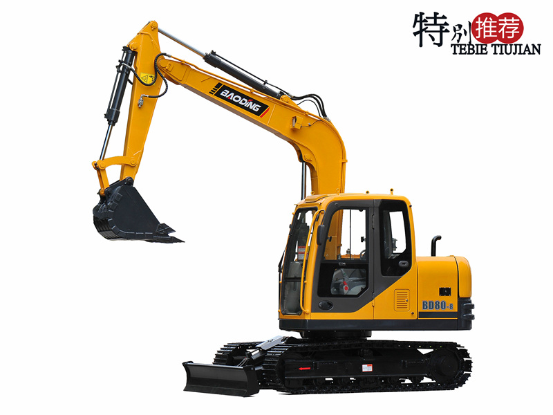 寶鼎BD80履帶挖掘機 寶鼎BD80履帶挖掘機
