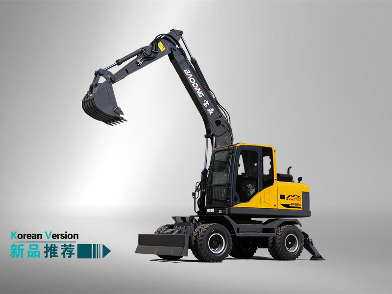 寶鼎BD105輪式挖掘機 寶鼎BD105輪式挖掘機