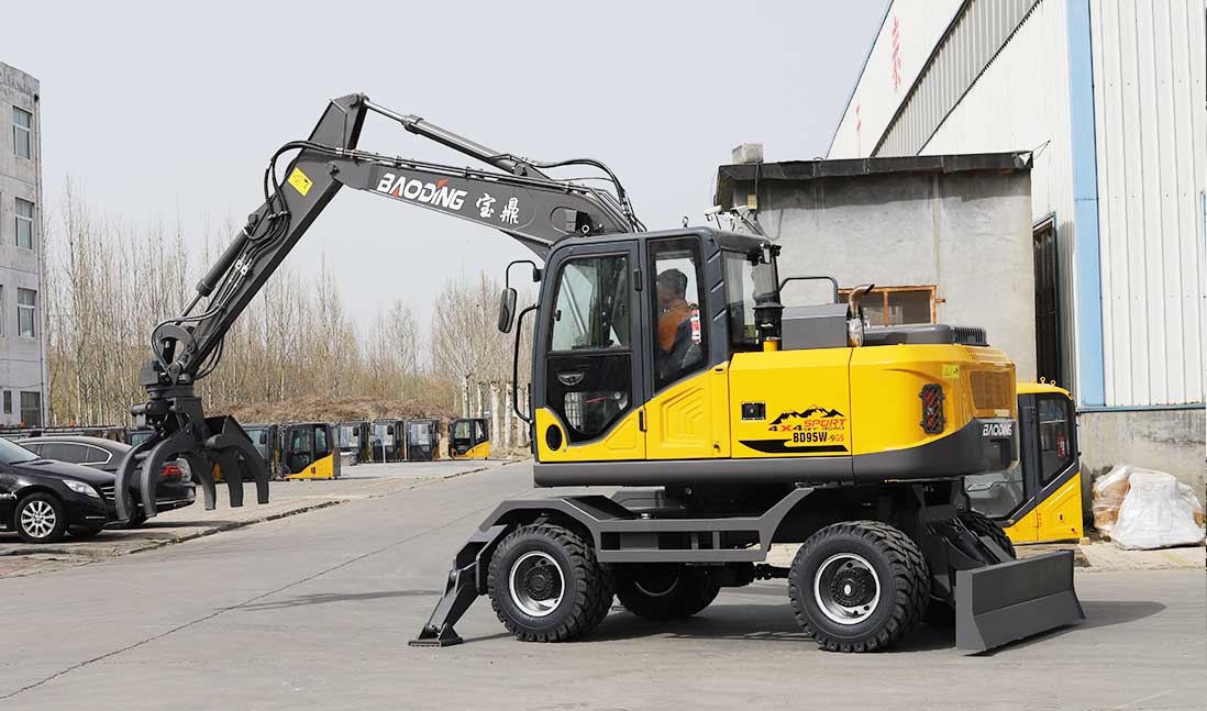寶鼎BD80W-9H輪式挖掘機(jī)