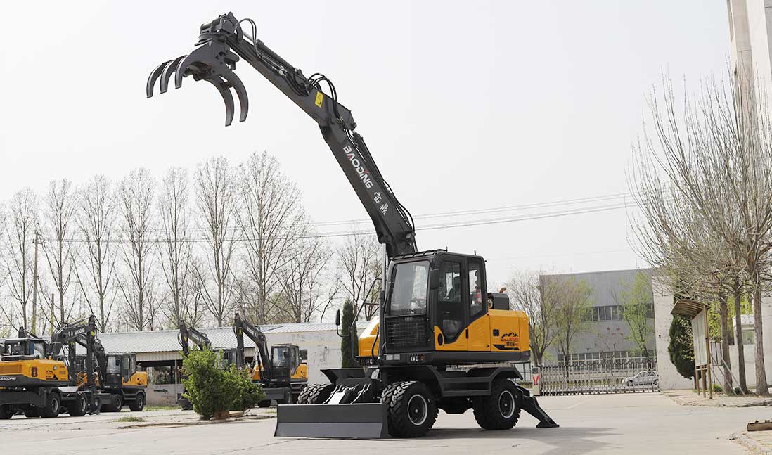 寶鼎BD80W-9H輪式挖掘機(jī)