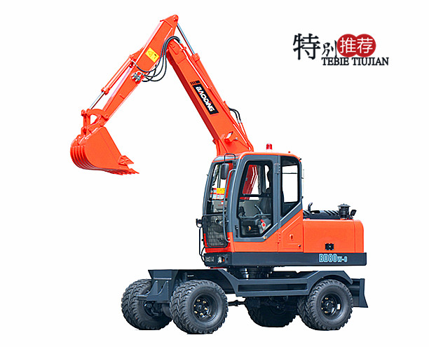 寶鼎BD80輪式挖掘機 寶鼎BD80輪式挖掘機