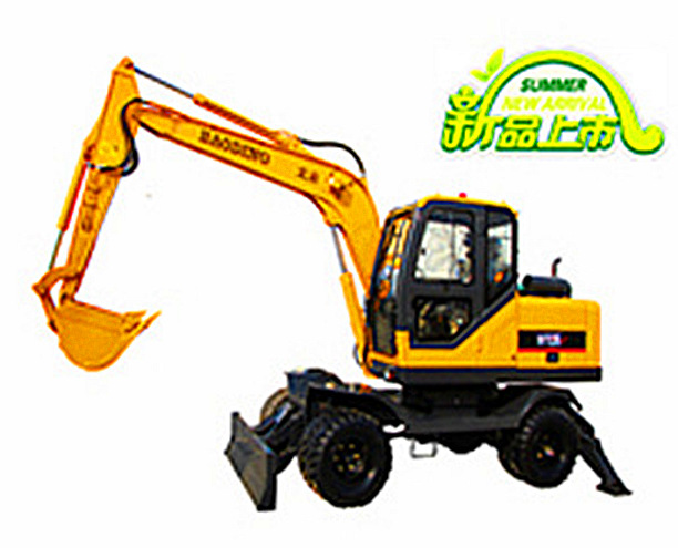 寶鼎小型輪式95-7挖掘機 寶鼎小型輪式95-7挖掘機