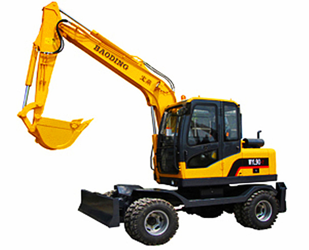 寶鼎小型輪式90-7挖掘機 寶鼎小型輪式90-7挖掘機