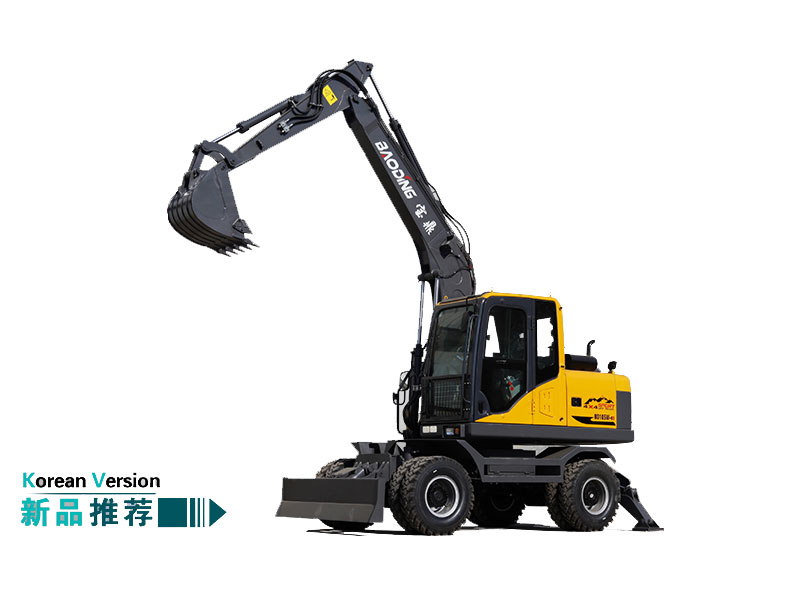 寶鼎BD105輪式挖掘機 寶鼎BD105輪式挖掘機