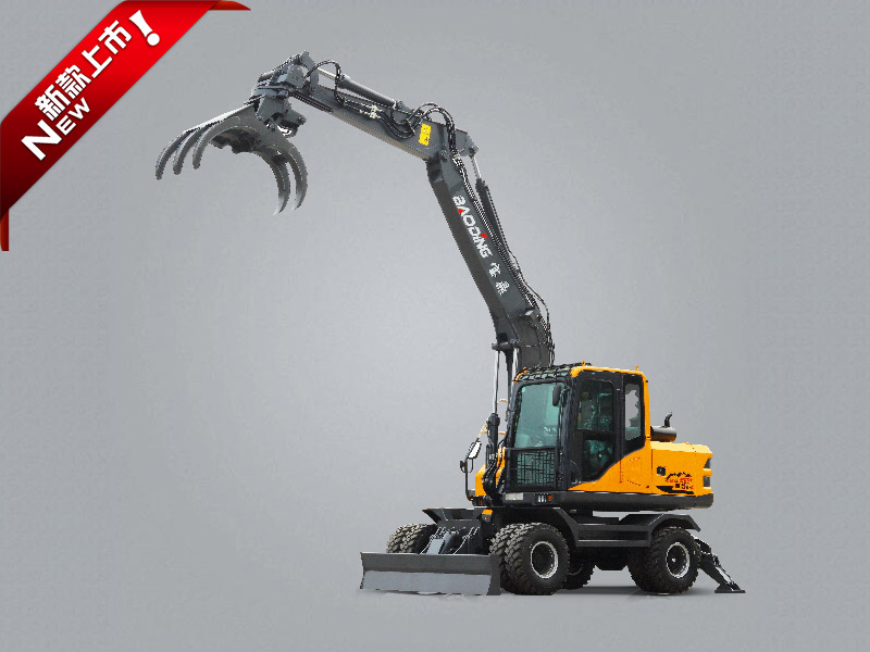 寶鼎BD120W-9S輪式抓木機 寶鼎BD120W-9S輪式抓木機